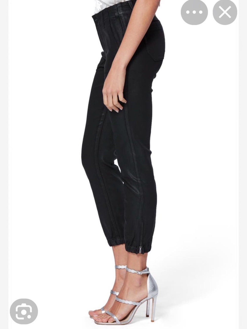 Paige Mayslie Cropped Joggers EUC